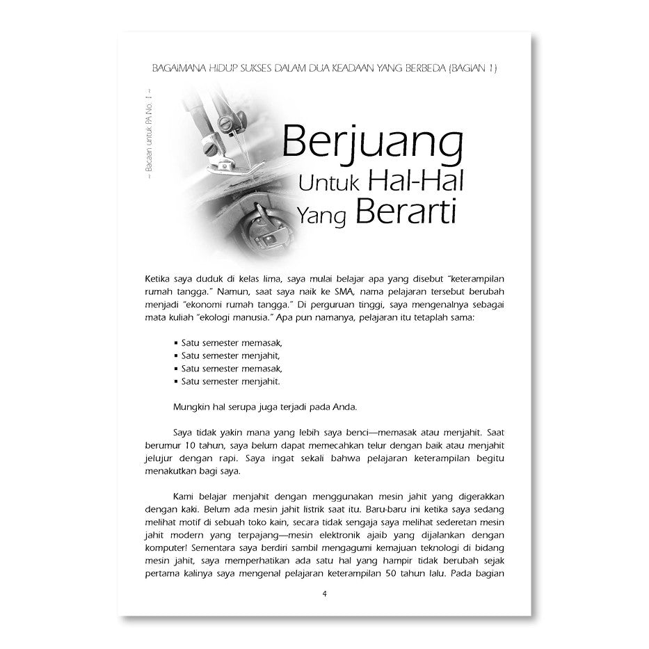 SHI - Maria & Marta: Menyeimbangkan Prioritas Hidup