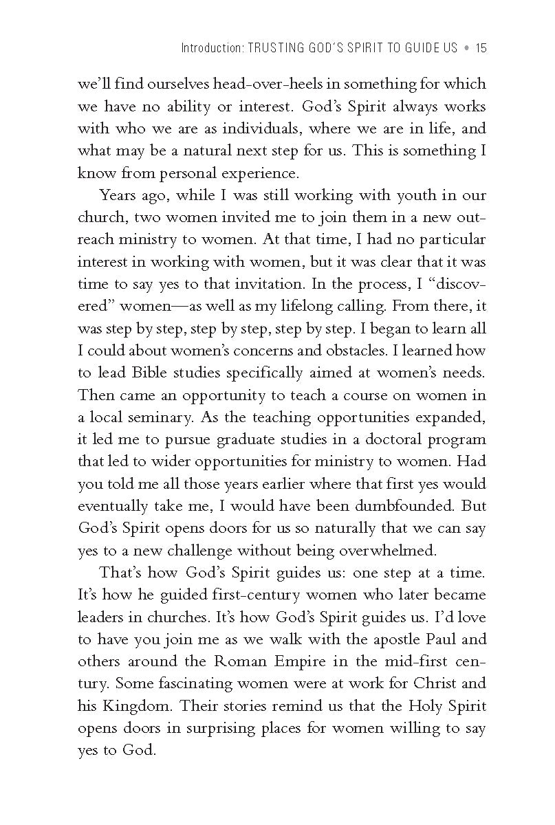 A Woman God's Spirit Can Guide: New Testament Women Help Make Today's Choices