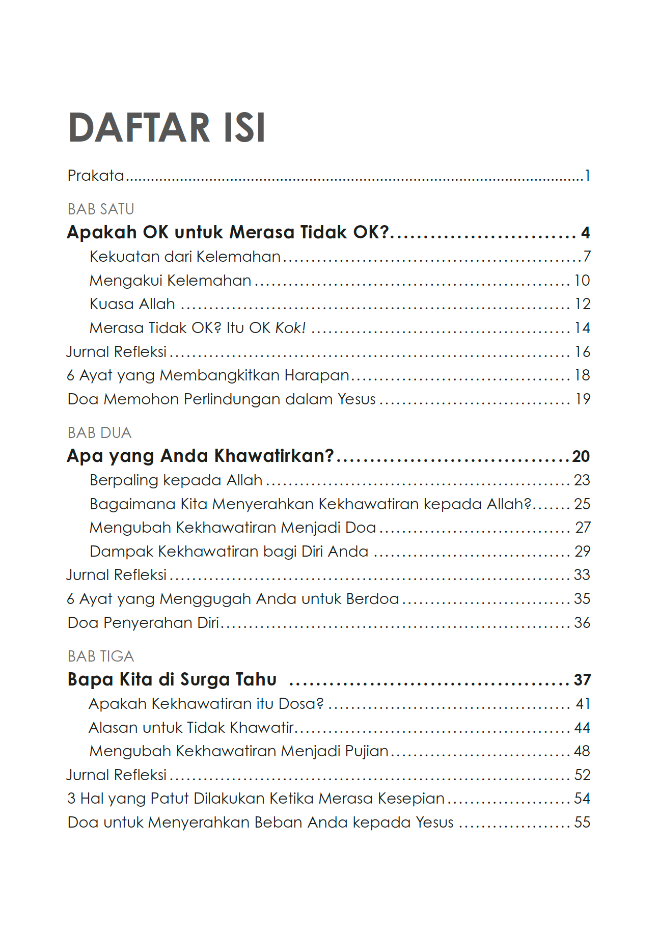 UNSHAKEN (TAK TERGOYAHKAN): HARAPAN DARI FIRMAN TUHAN BAGI KESEHATAN MENTAL