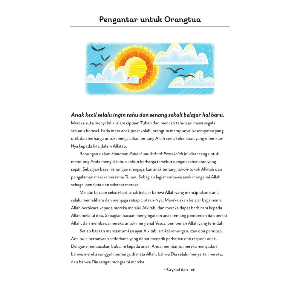 Santapan Rohani untuk Anak Prasekolah Vol. 3