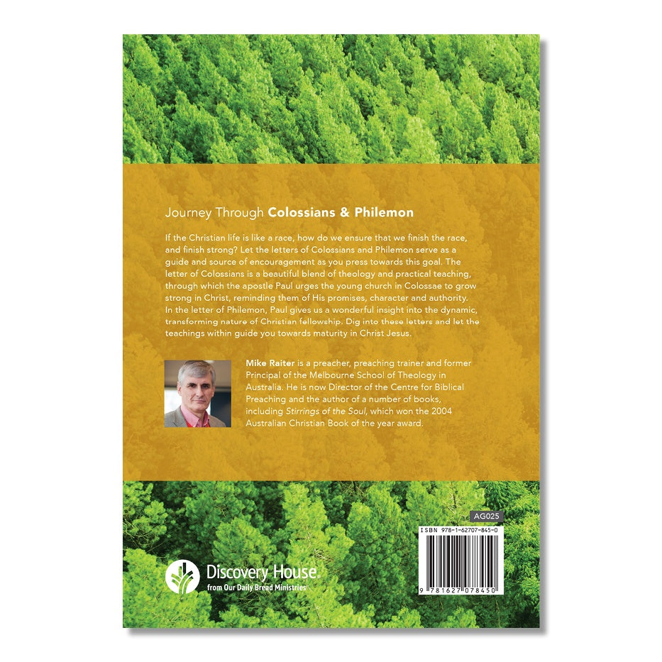 Journey Through Series - Colossians & Philemon