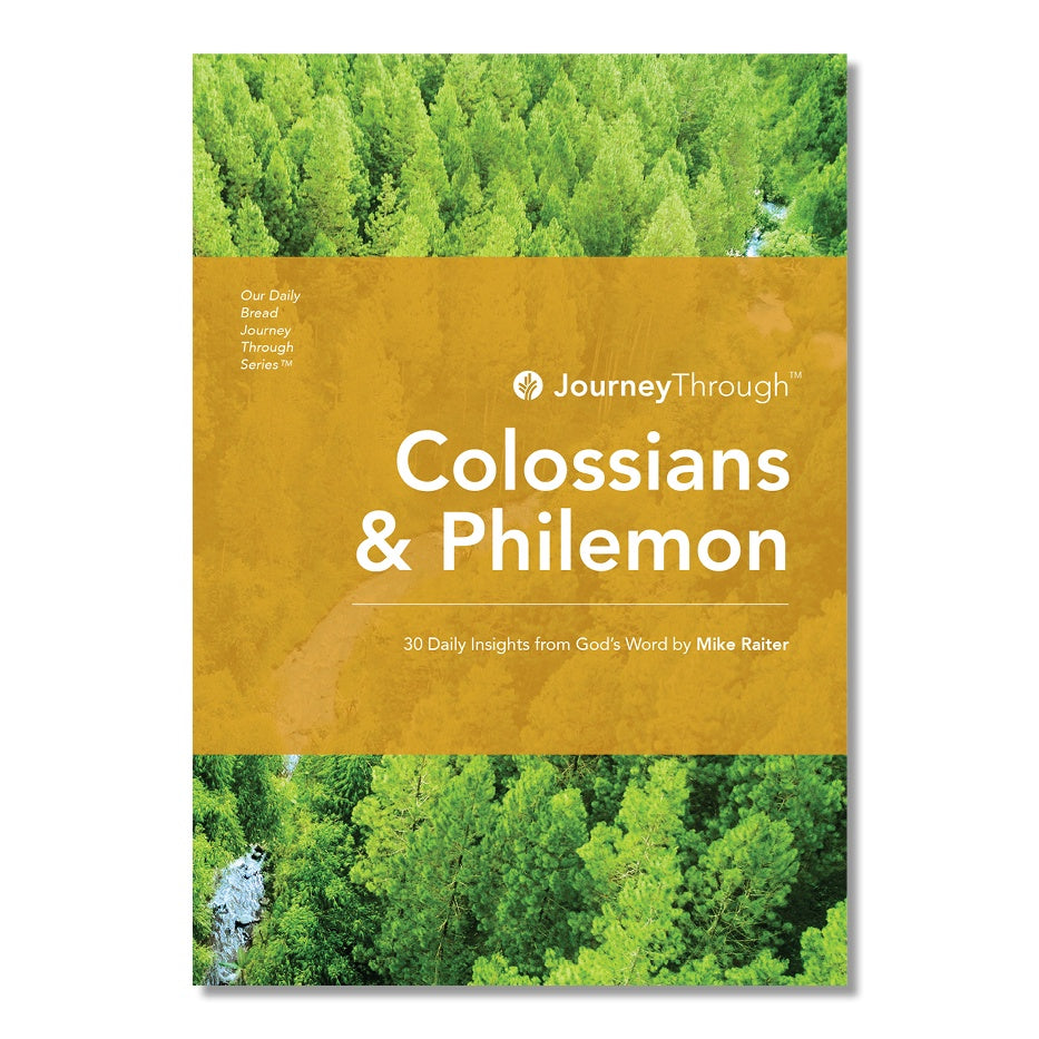 Journey Through Series - Colossians & Philemon