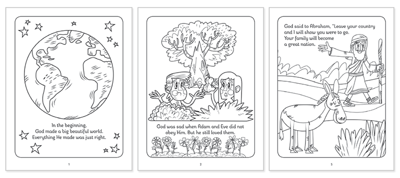 Our Daily Bread for Kids Coloring & Activity Book