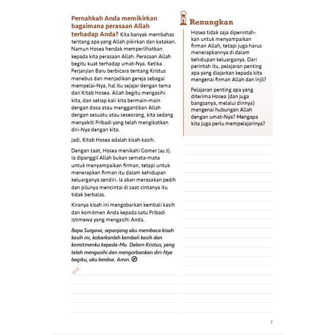 Teman Jelajah - Hosea