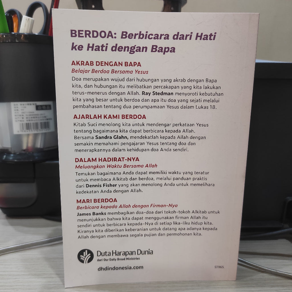 Dari Hati ke Hati dengan Bapa (Buku Tentang Doa)