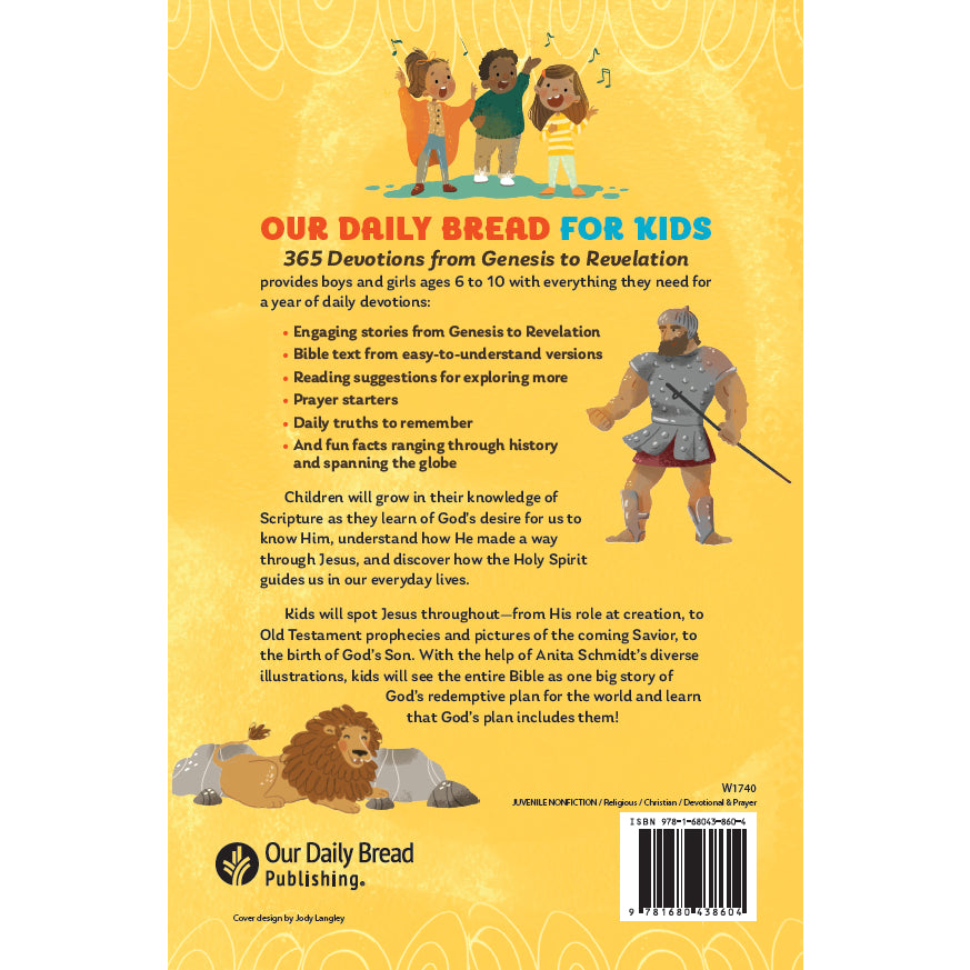 Our Daily Bread for Kids - 365 Devotions from Genesis to Revelation