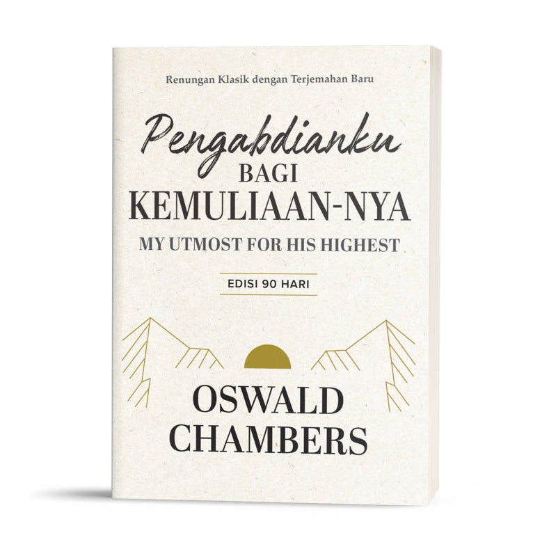 Buku Rohani Kristen: Pengabdianku Bagi Kemuliaan-NYA edisi 90 hari