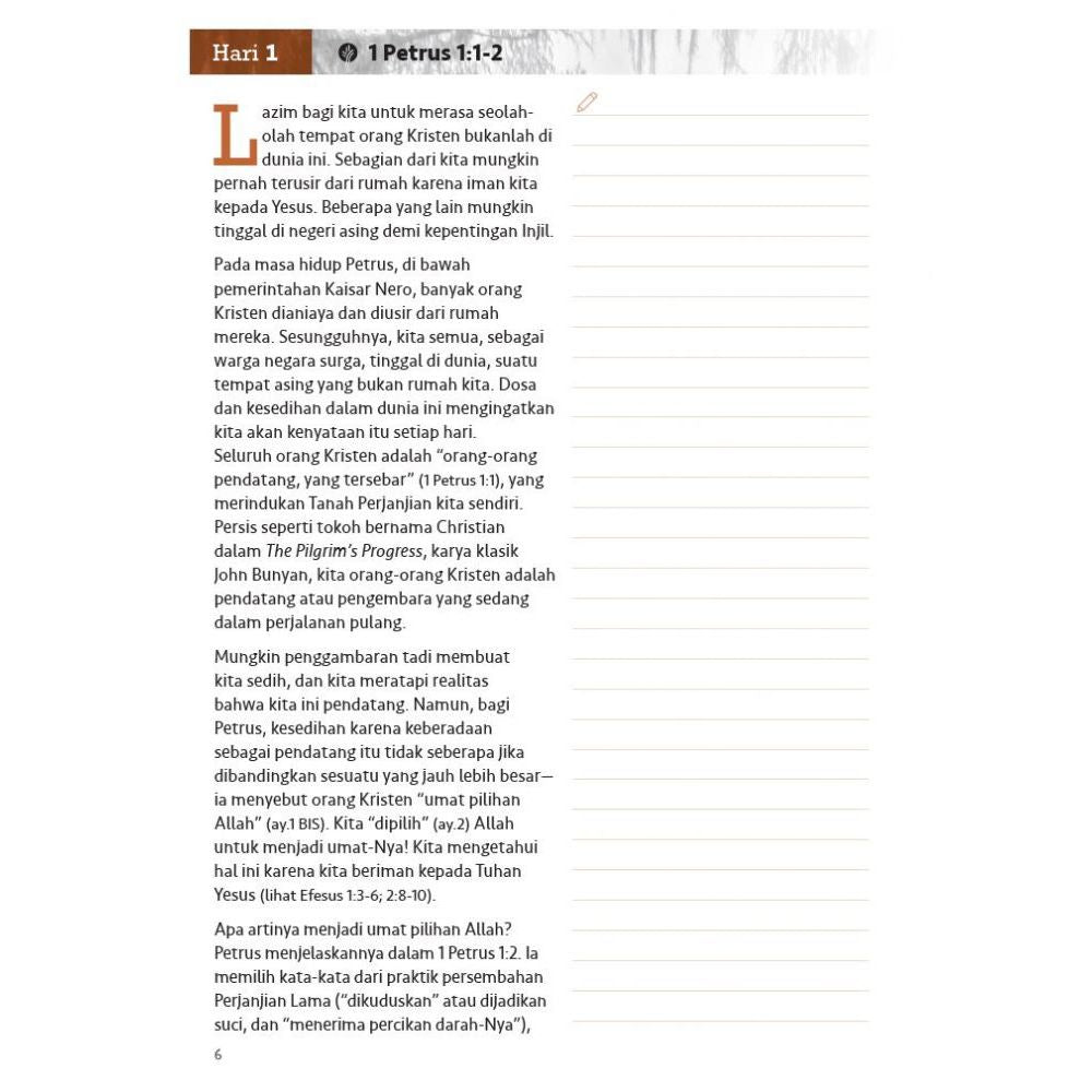 Teman Jelajah - 1 Petrus